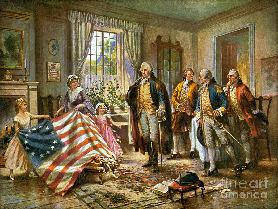 Birth Of Old Glory 1777 Photograph by Science Source