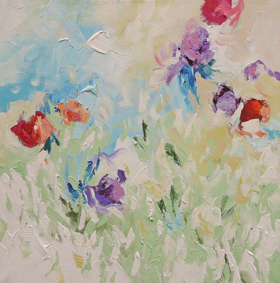 Birth Of Spring Painting by Linda Monfort