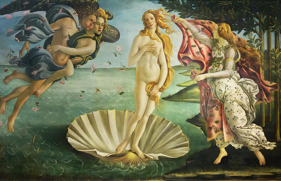 Birth of Venus - Botticelli Photograph by Weston Westmoreland