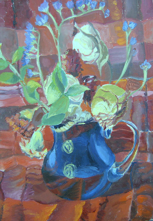 Flower Painting - Birthday by Aviva D Sasson
