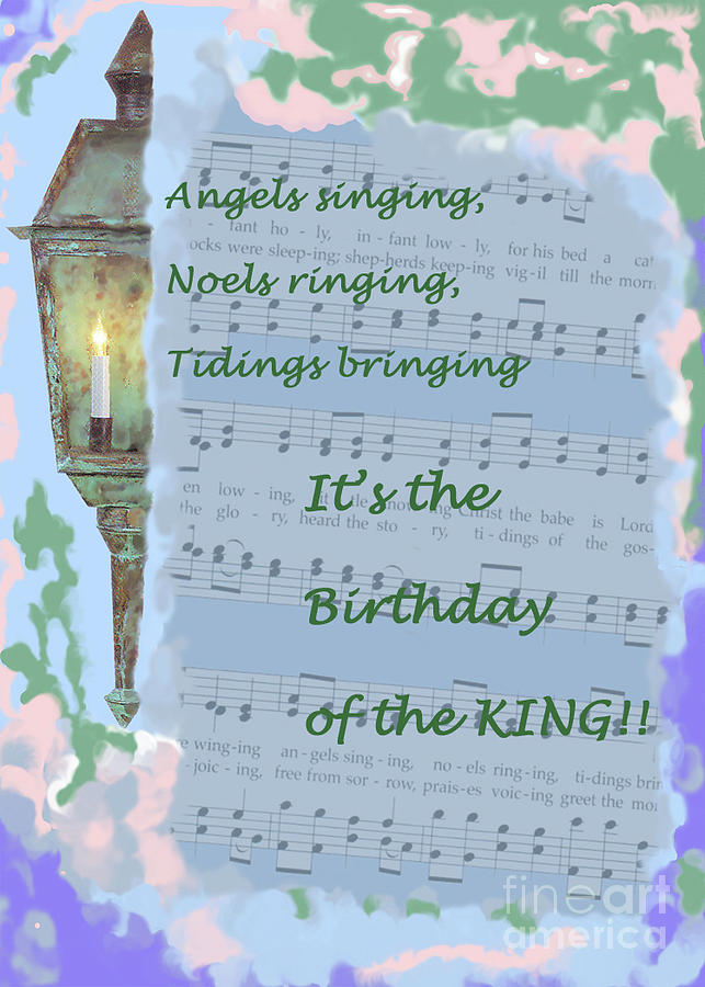 Birthday of the King Painting by Sandy McIntire