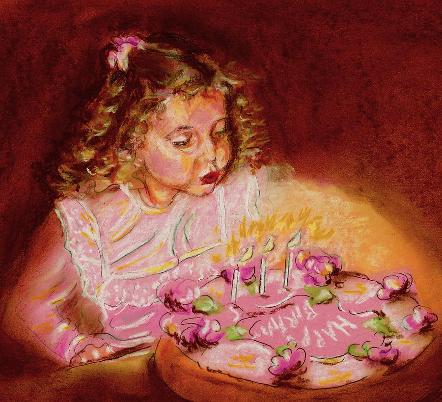 Cake Pastel - Birthday Wish by Yvonne Ayoub