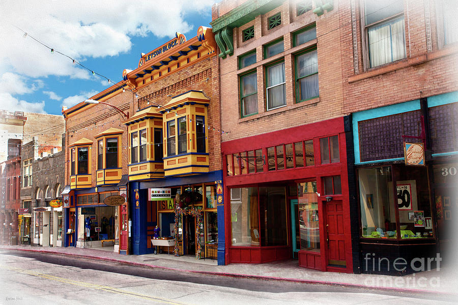 Bisbee Downtown Photograph by Korrine Holt