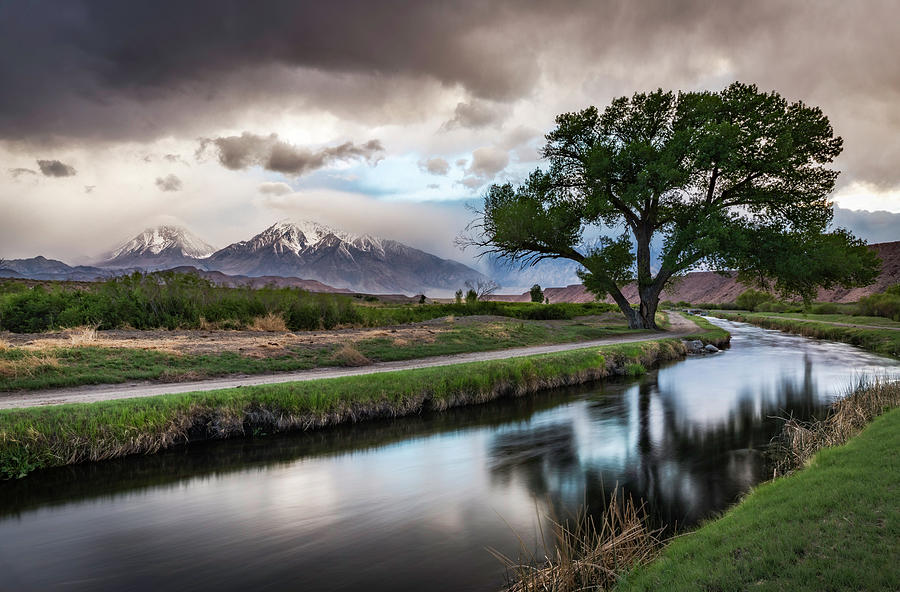 Mountain Photograph - Bishop Canal by Cat Connor