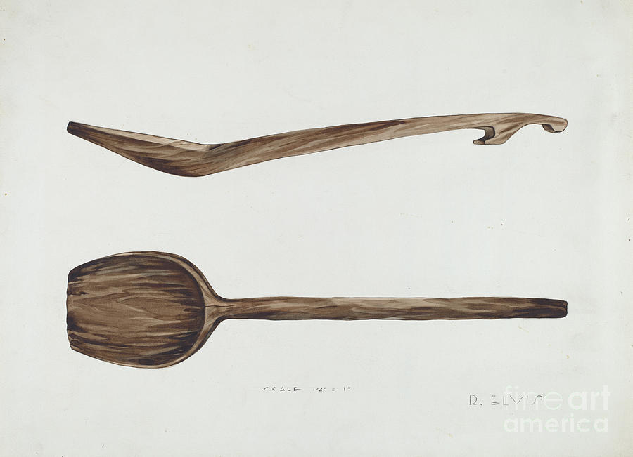 Olive Wood Spoon Handmade Wood Wooden Spoons Vintage Spoon - Etsy