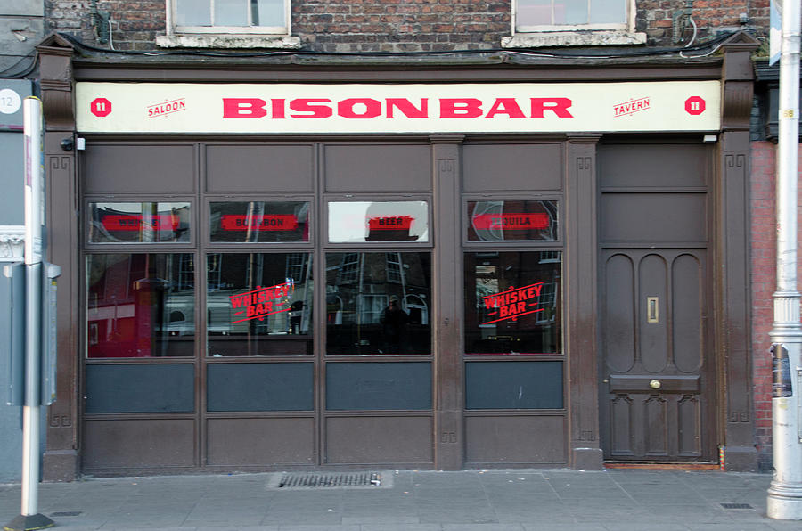 Bison Bar - Dublin Ireland Photograph by Bill Cannon