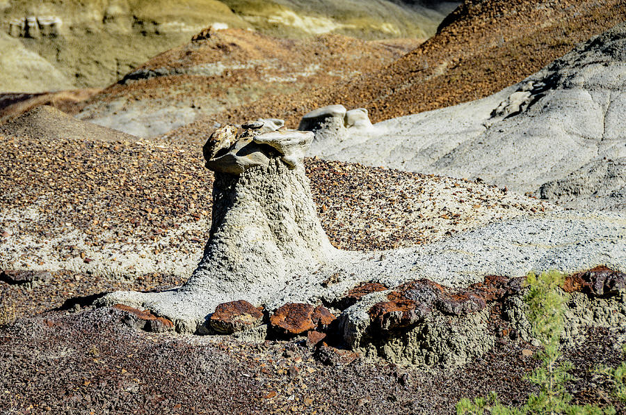 Bisti Badlands - Between The Washes Photograph