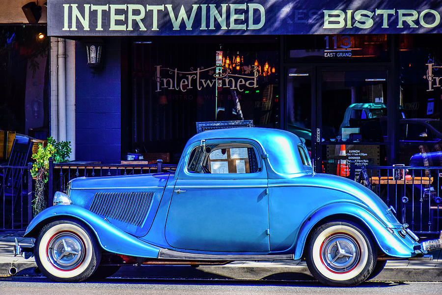 Bistro Ford Coupe Photograph by Robert Grant - Pixels