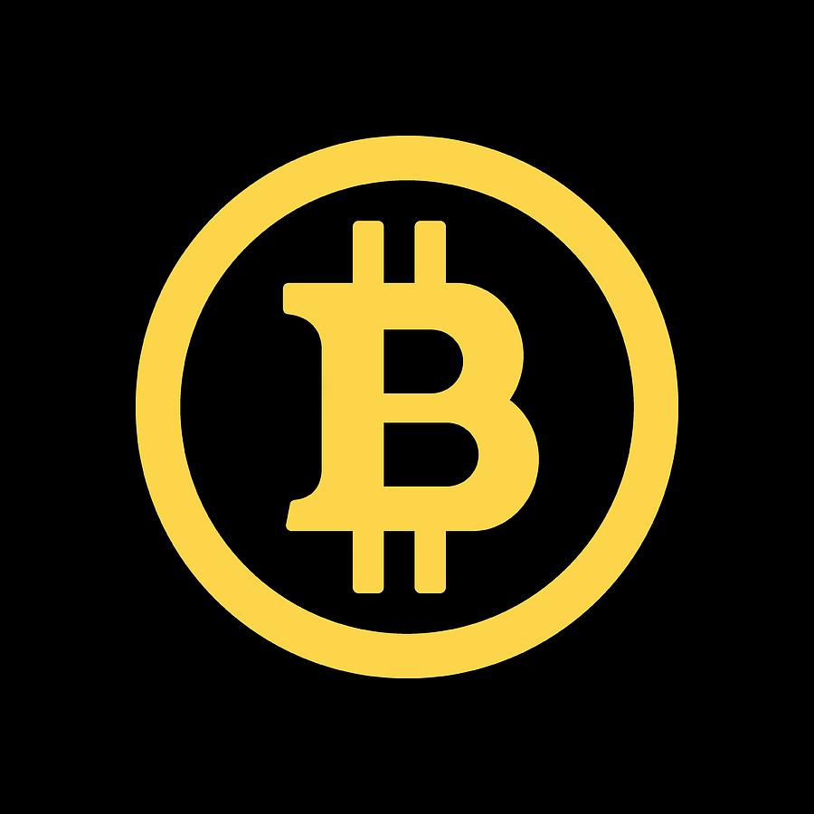 Coin Digital Art - Bitcoin BTC by Underground Cargo