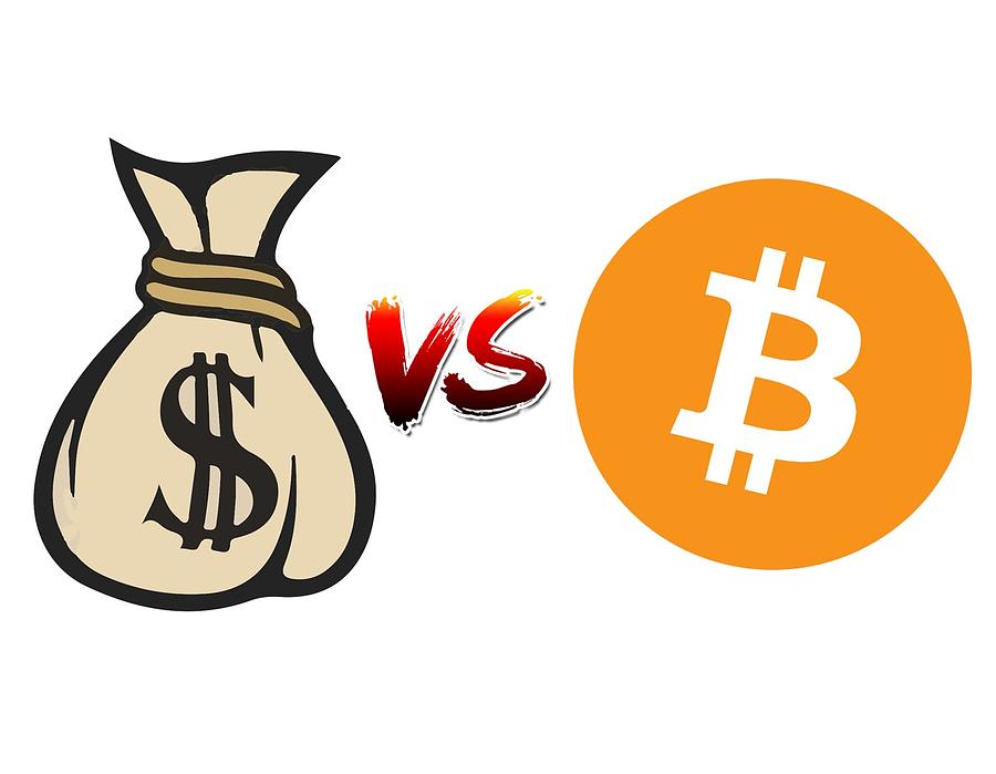 Bitcoin vs Fiat Photograph by Britten Adams