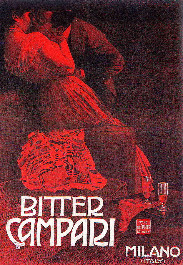 Bitter Campari Painting by Marcello Dudovich