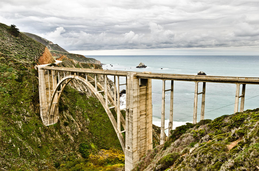 Bixby Bridge Photograph by Matt Halvorson Bixby Bridge Photograph by Matt Halvorson