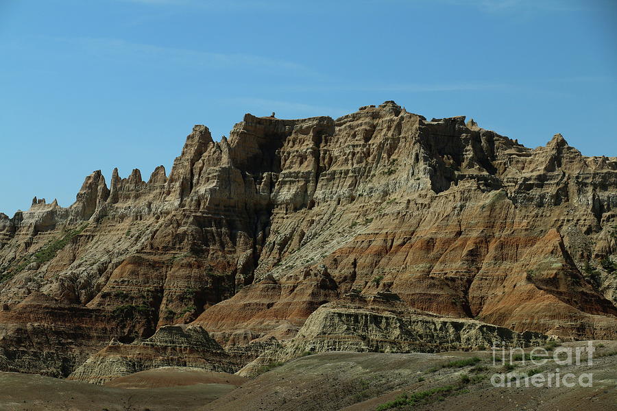 Bizarre Rockformation in the Badlands Photograph by Christiane Schulze Art And Photography