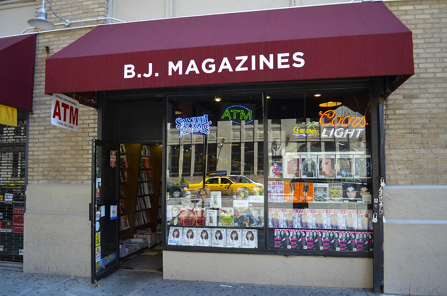 B.J. Magazines New York Photograph by Erik Burg