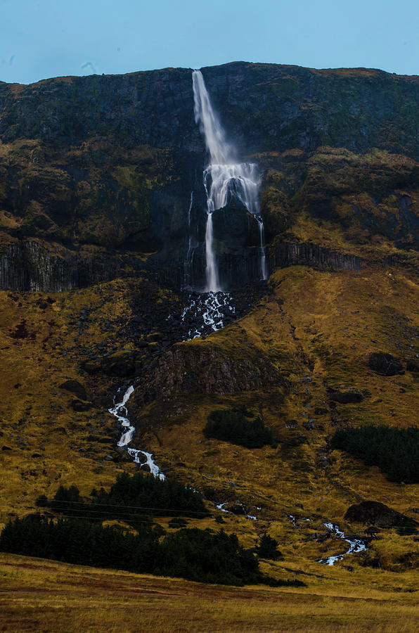 Bjarafoss - The Childrens Waterfall - Iceland Photograph by Deborah Smolinske
