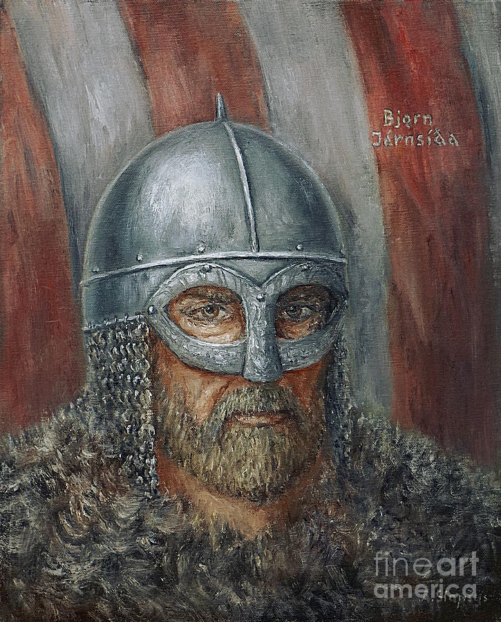 Bjorn Ironside Painting by Arturas Slapsys