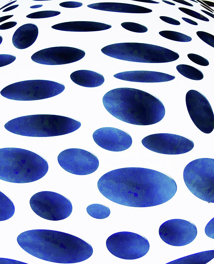 Black and Blue Dalmation 2 Digital Art by Bruce IORIO