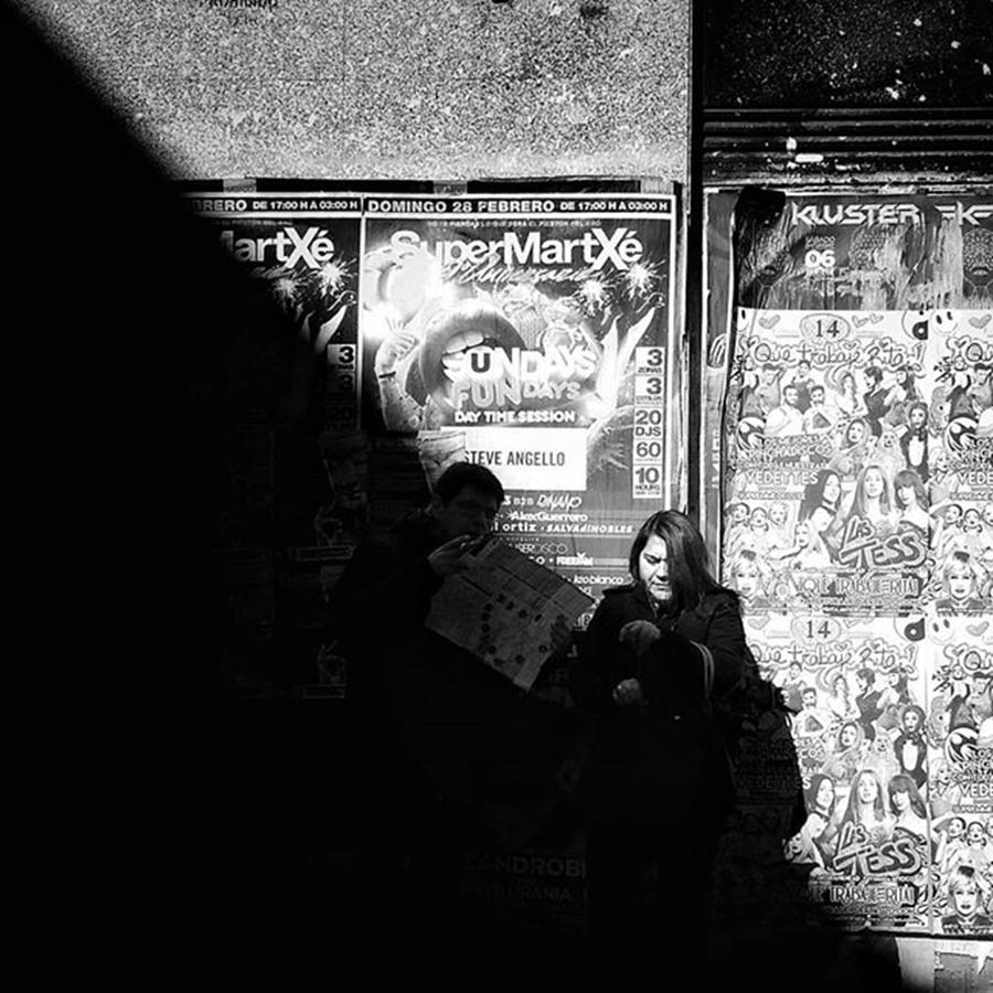 City Photograph - Black And Wall
#blackandwhite by Rafa Rivas