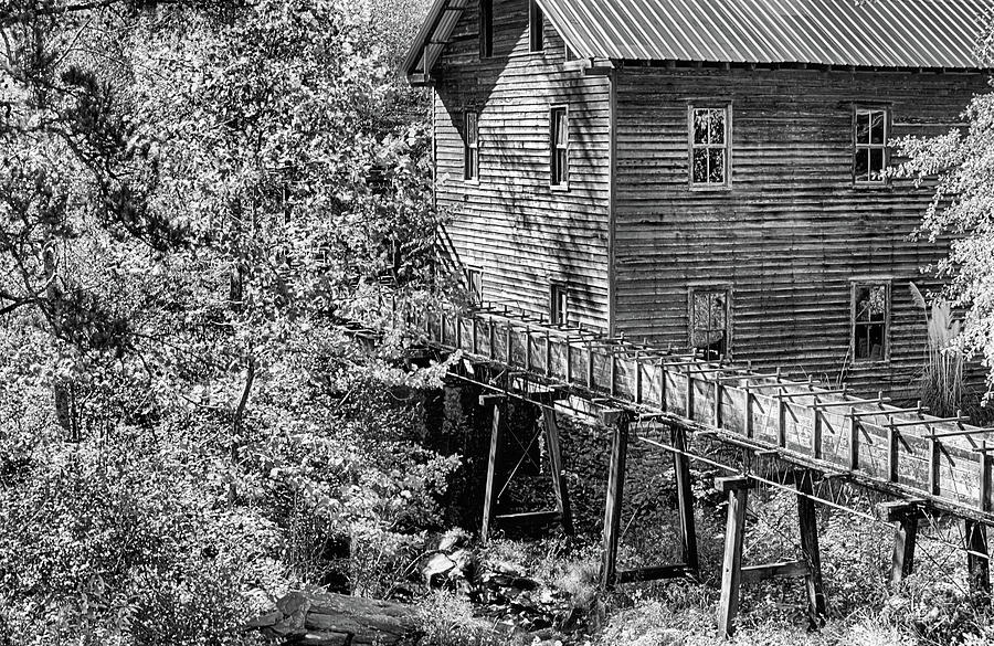 Black and White Beans Mill Photograph by JC Findley