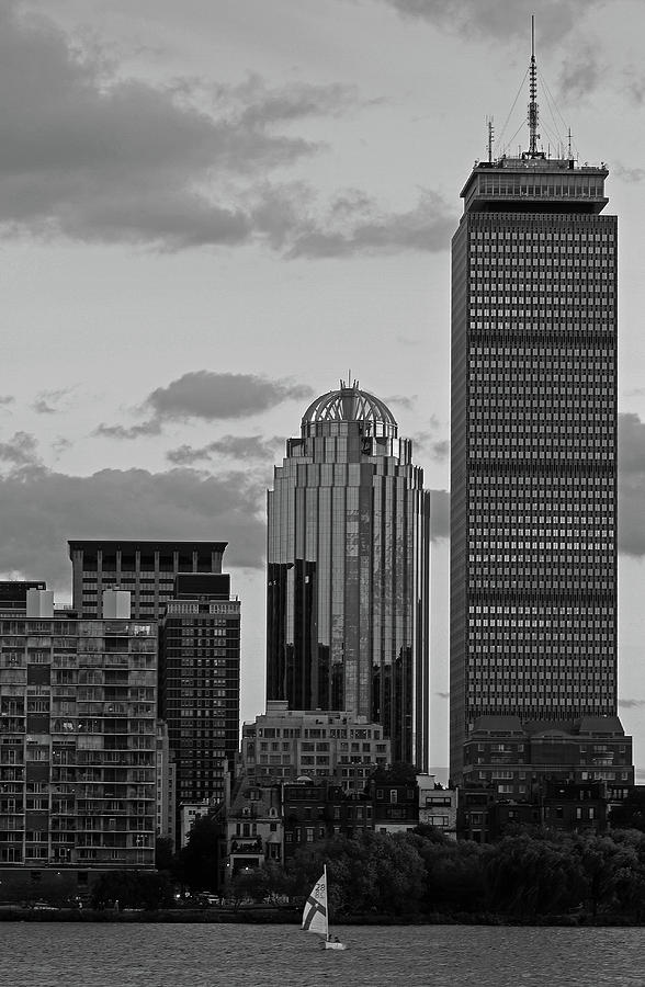 Black And White Boston Pru Photograph by Juergen Roth