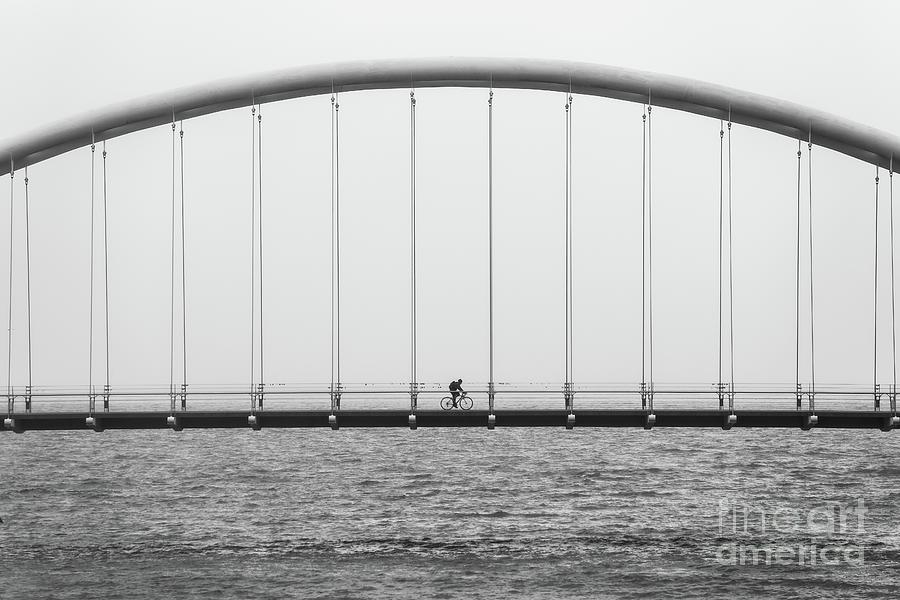 Black and White Bridge Photograph by MGL Meiklejohn Graphics Licensing