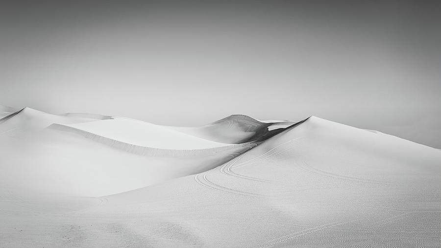 Abstract Photograph - Black And White Desert - Abstract Photography by Wall Art Prints