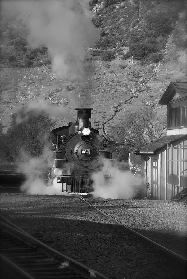 Black and White Engine Photograph by Dietrich Sauer - Fine Art America