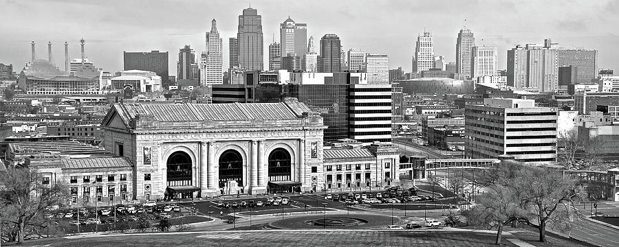 Black and White Kansas City 2016 Photograph by Frozen in Time Fine Art Photography