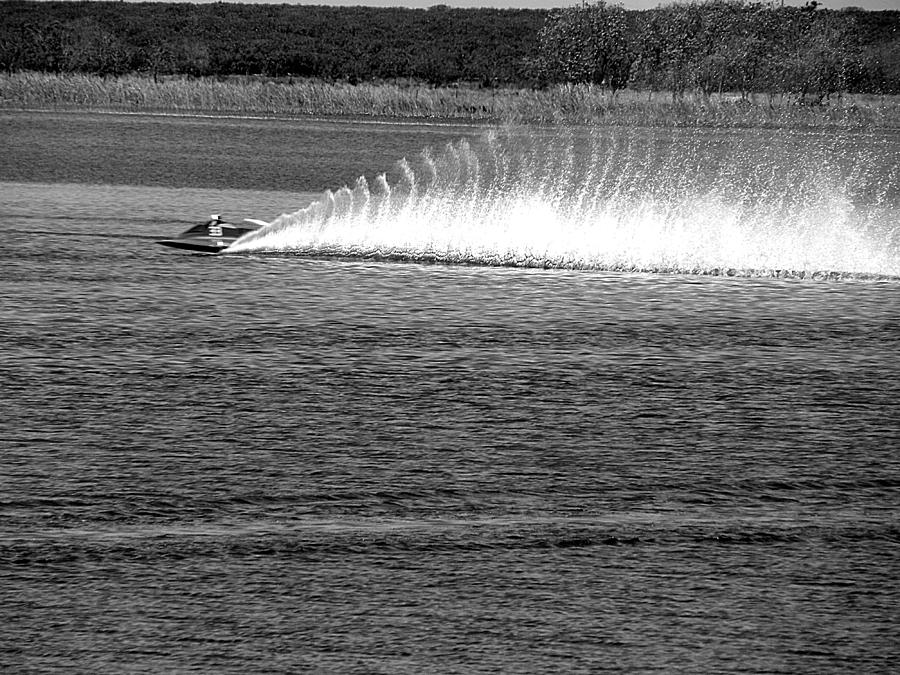 Black and White Lake Alfred USTS Boat Races 001 Photograph by Christopher Mercer