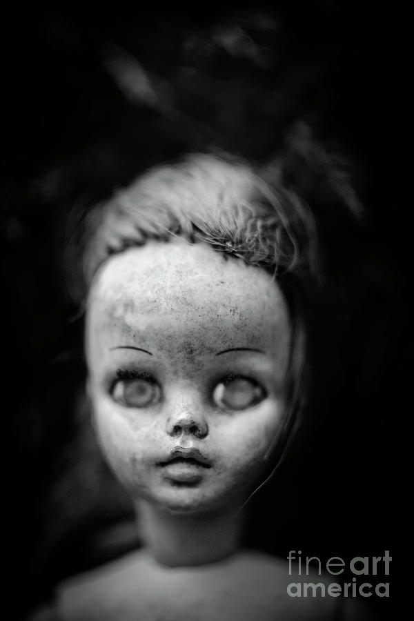doll black and white