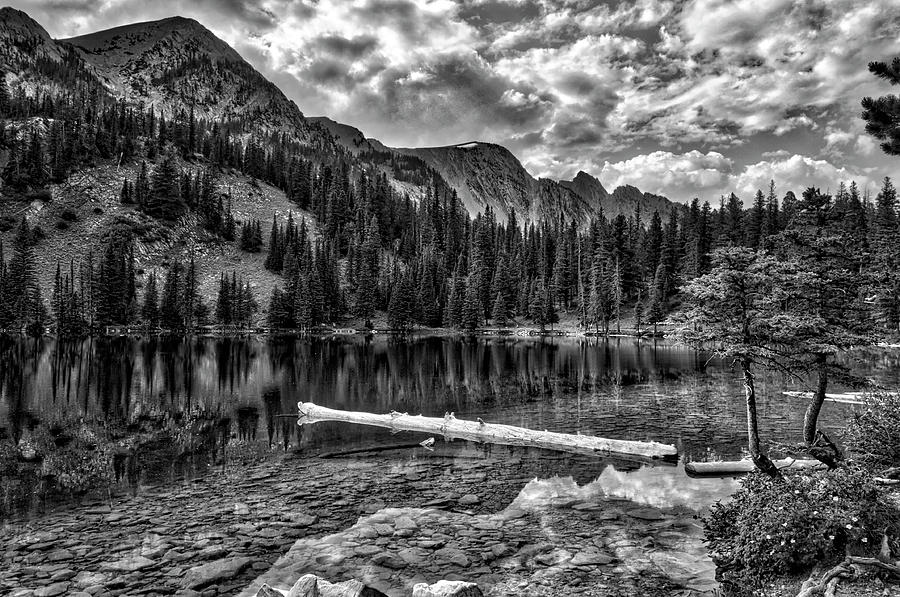 Black and White Scene of Fairy Lake Photograph by Roderick Bley - Fine ...