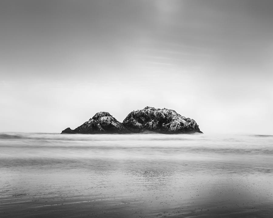 Black and White Seascape Photograph by Jon Schanz - Fine Art America