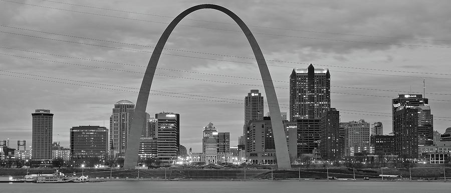 Black and White St Louis 2016 Photograph by Frozen in Time Fine Art Photography