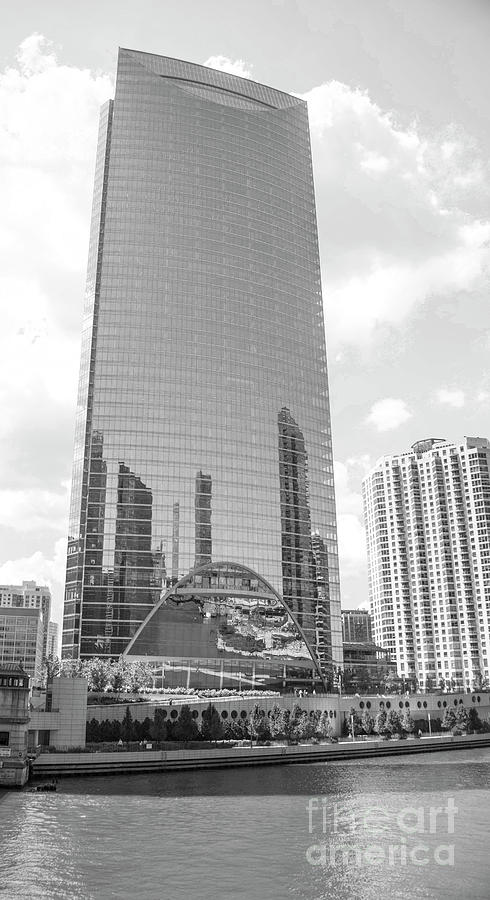 Black and White Wolf Point Photograph by David Bearden