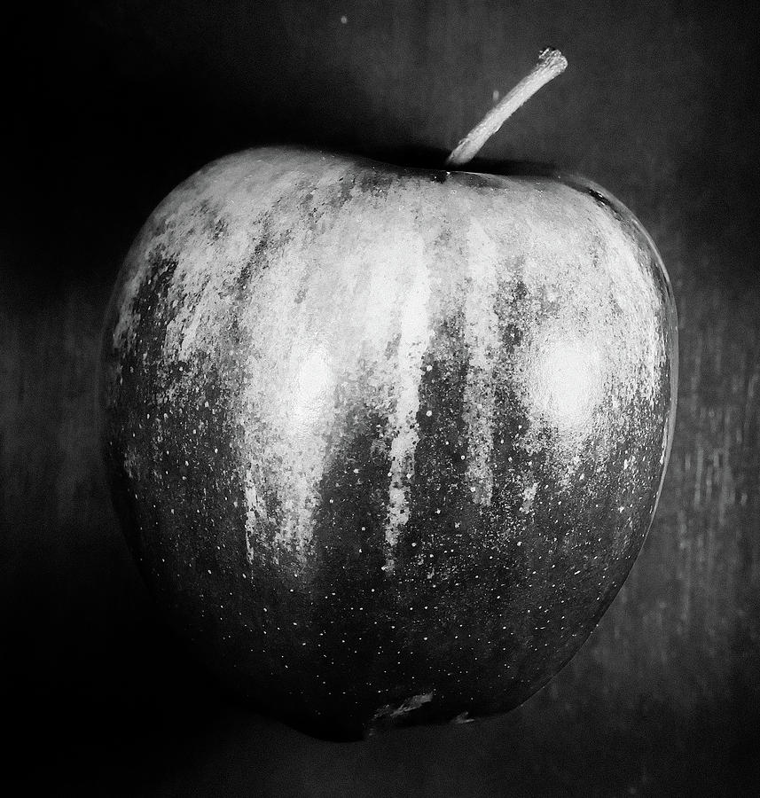 Black Apple Photograph by Hyuntae Kim