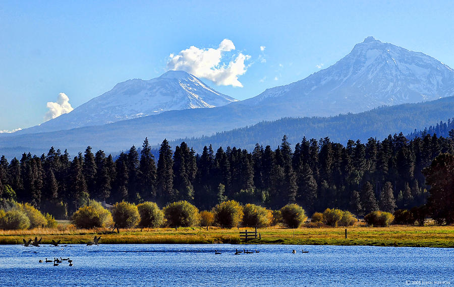 Black Butte Ranch Lake Photograph by John Melton