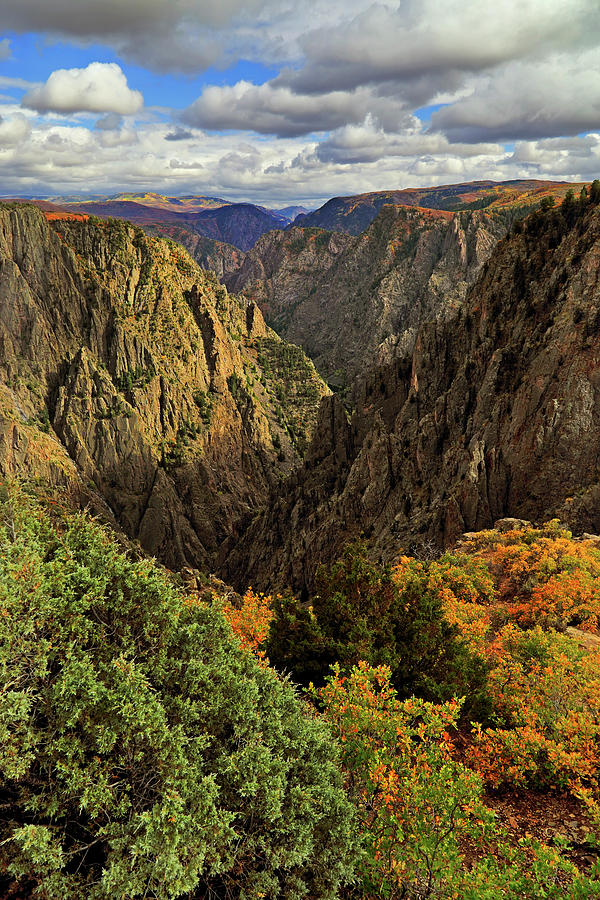 Black Canyon of the Gunnison - Colorful Colorado - Landscape Photograph by Jason Politte
