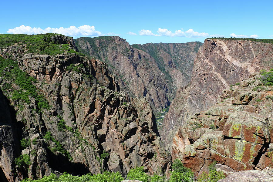 Black Canyon of the Gunnison View Photograph by Christiane Schulze Art And Photography