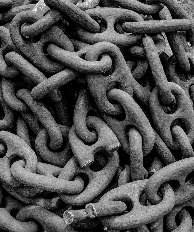 Black Chain Photograph by Craig Perry-Ollila