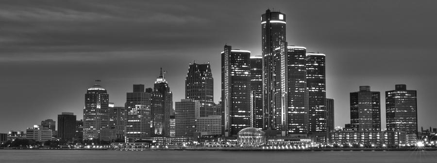 Black Detroit Photograph by Chris Coleman - Fine Art America