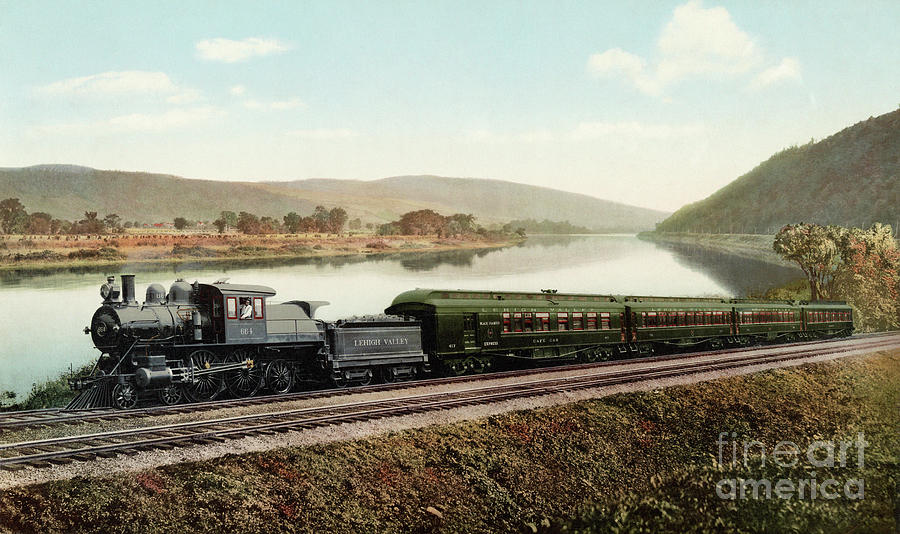 Black Diamond Express, 1898. Photograph by Granger
