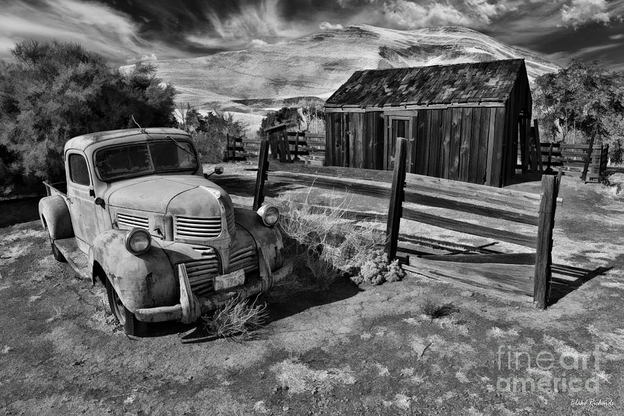 Black Diamond Mines Dodge Truck Photograph by Blake Richards