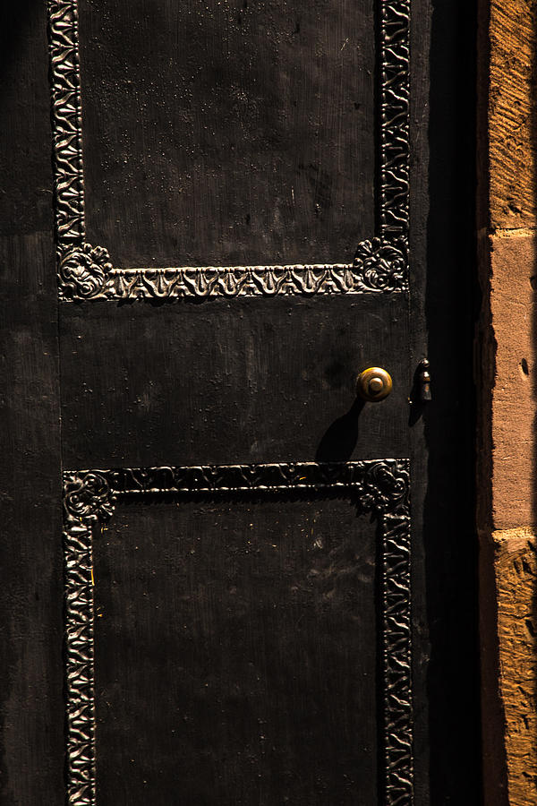 Black Door Photograph by Karol Livote