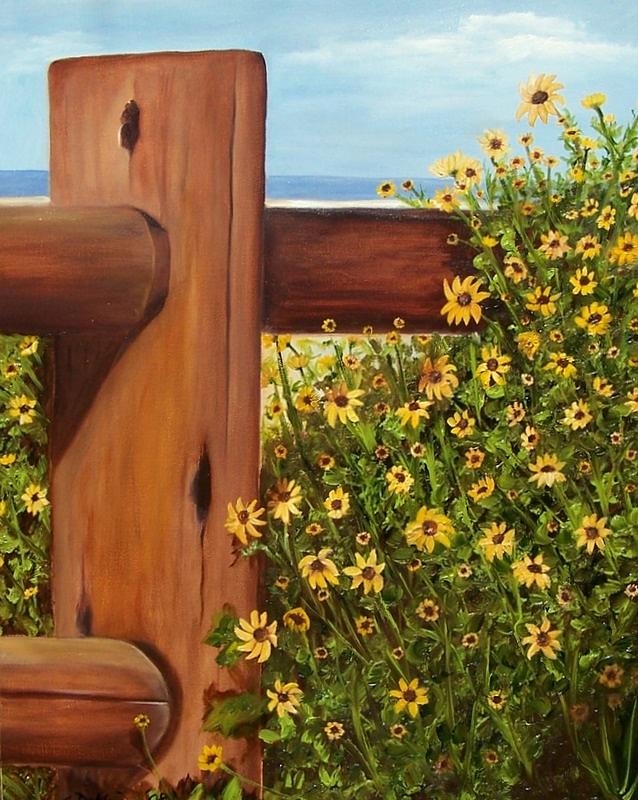 Black-eyed Susans Beached by Susan Dehlinger Black-eyed Susans Beached by Susan Dehlinger