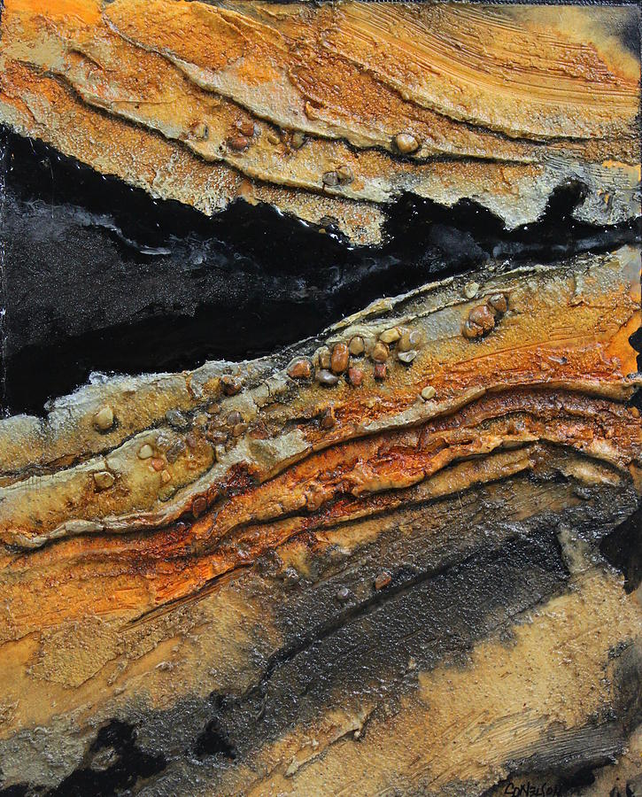 Black Gold Painting