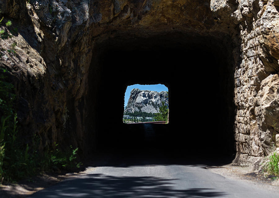 Black Hills Mount Rushmore Tunnel Photograph By Kyle Nagle Pixels