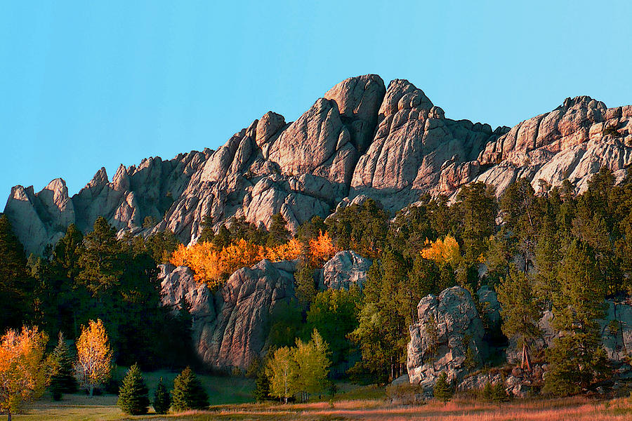 Black Hills Rock Formations Photograph by Terril Heilman
