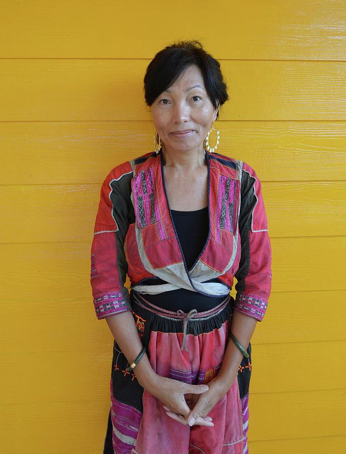 Black Hmong Woman 4 Photograph by Thu Nguyen