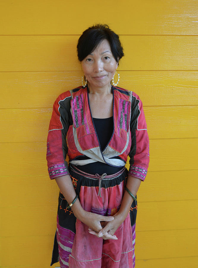 Black Hmong Woman 5 Photograph by Thu Nguyen