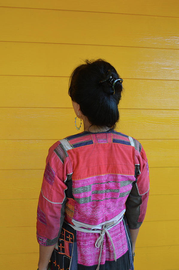 Black Hmong Woman 8 Photograph by Thu Nguyen